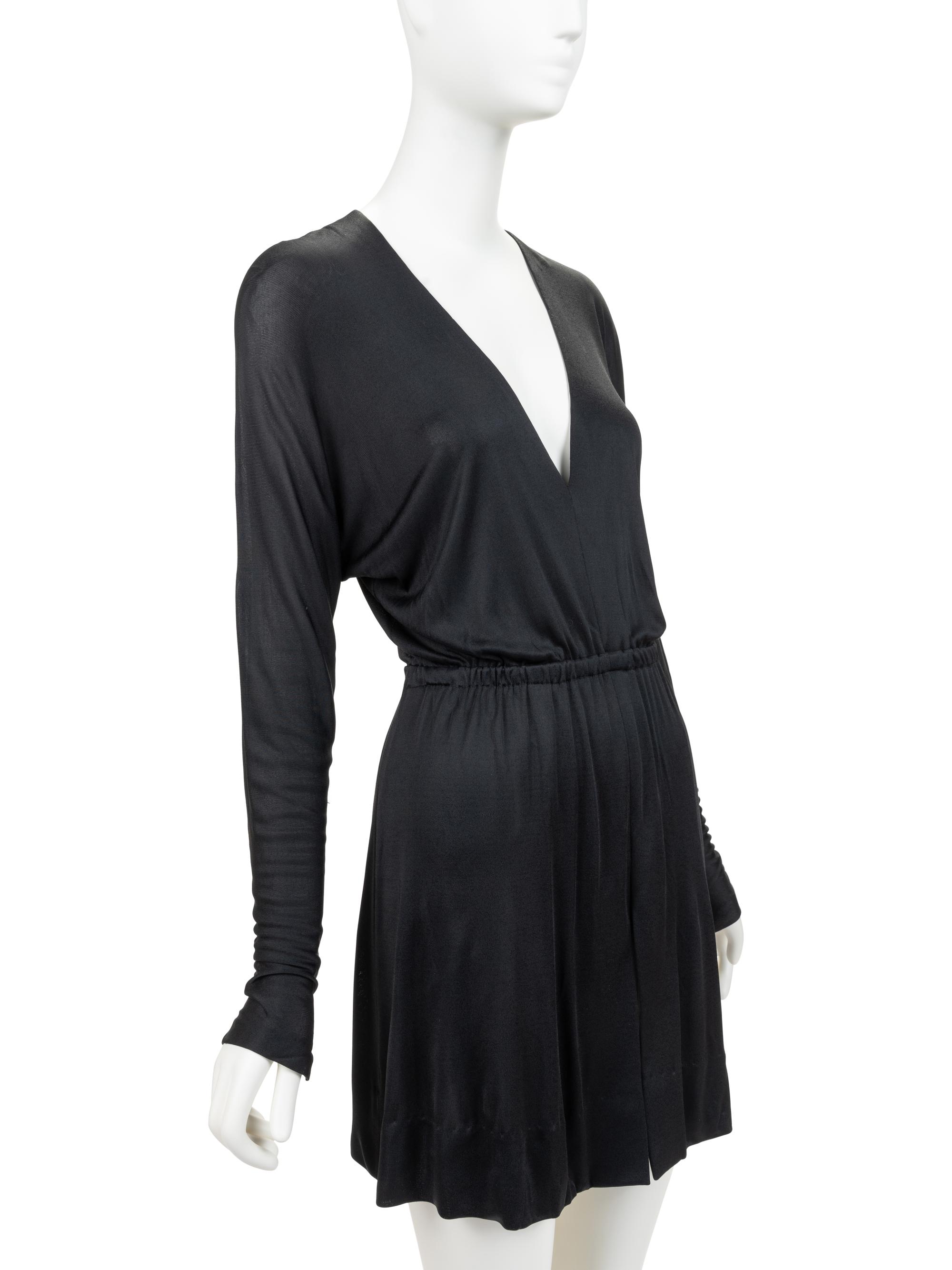 Two Halston Items: One Top, One Coat, 1970s