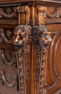 A George III Style Mahogany Partners' Desk
