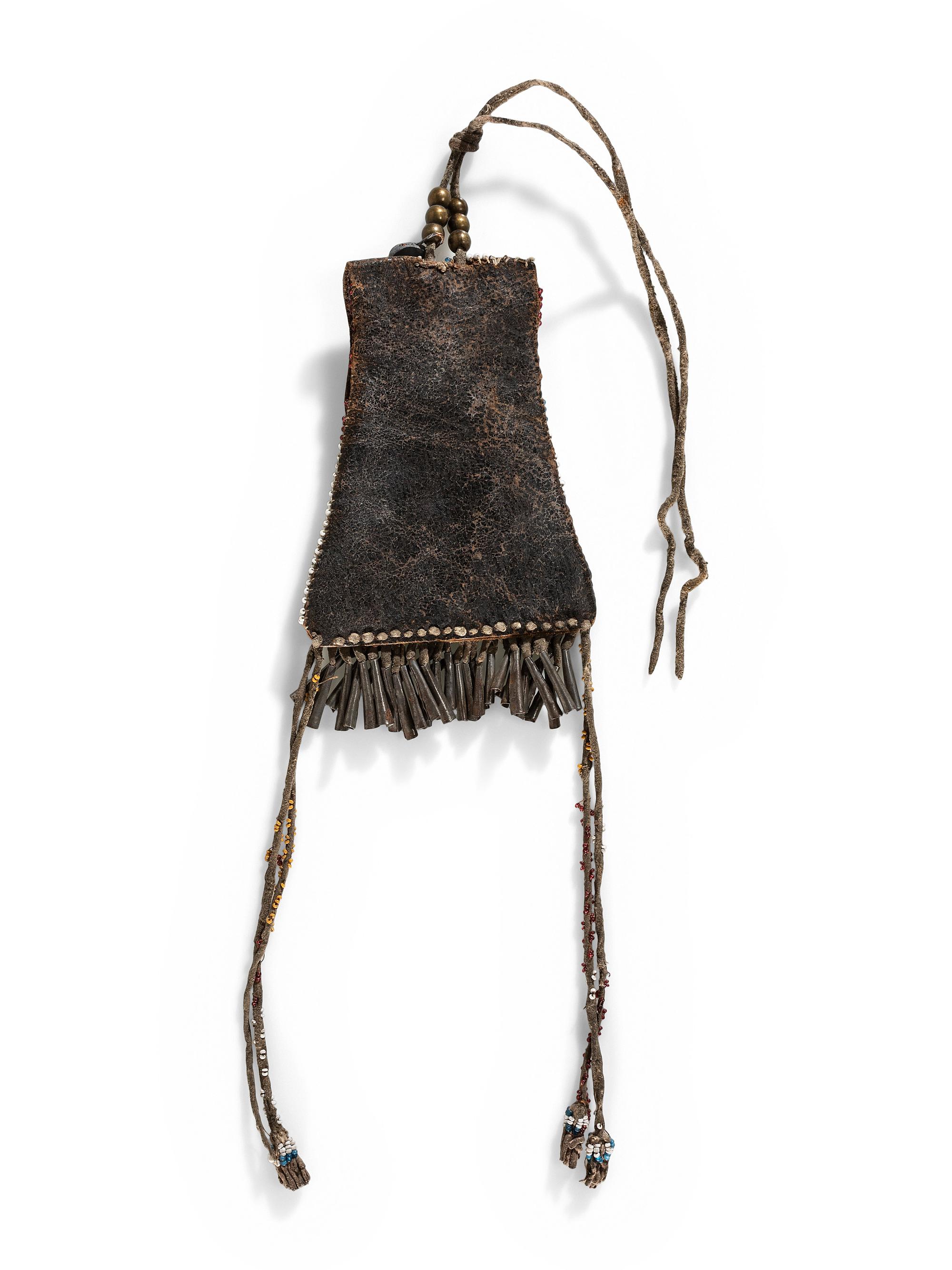 Kiowa Beaded Strike-a-Light Bag