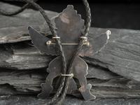 Zuni Mosaic Inlay Knifewing Bolo Tie