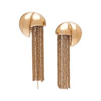 YELLOW GOLD EARCLIPS