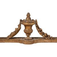 A Pair of Louis XVI Style Giltwood Vitrine Cabinets