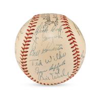 A 1951 Pittsburgh Pirates Team Signed Autograph Baseball (JSA Letter of Authenticity)