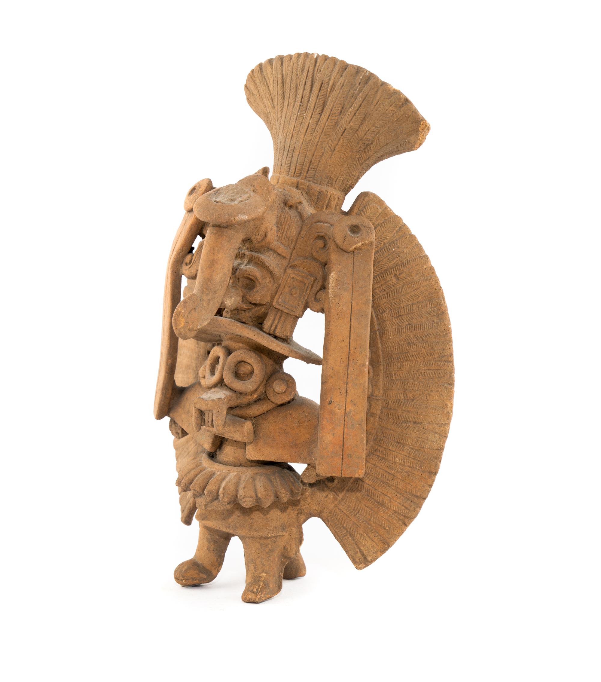 A Veracruz Terracotta Deity Figure