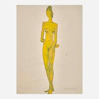 Fritz Wotruba (Austrian, 1907-1975) Untitled (Weibliche Figur)
