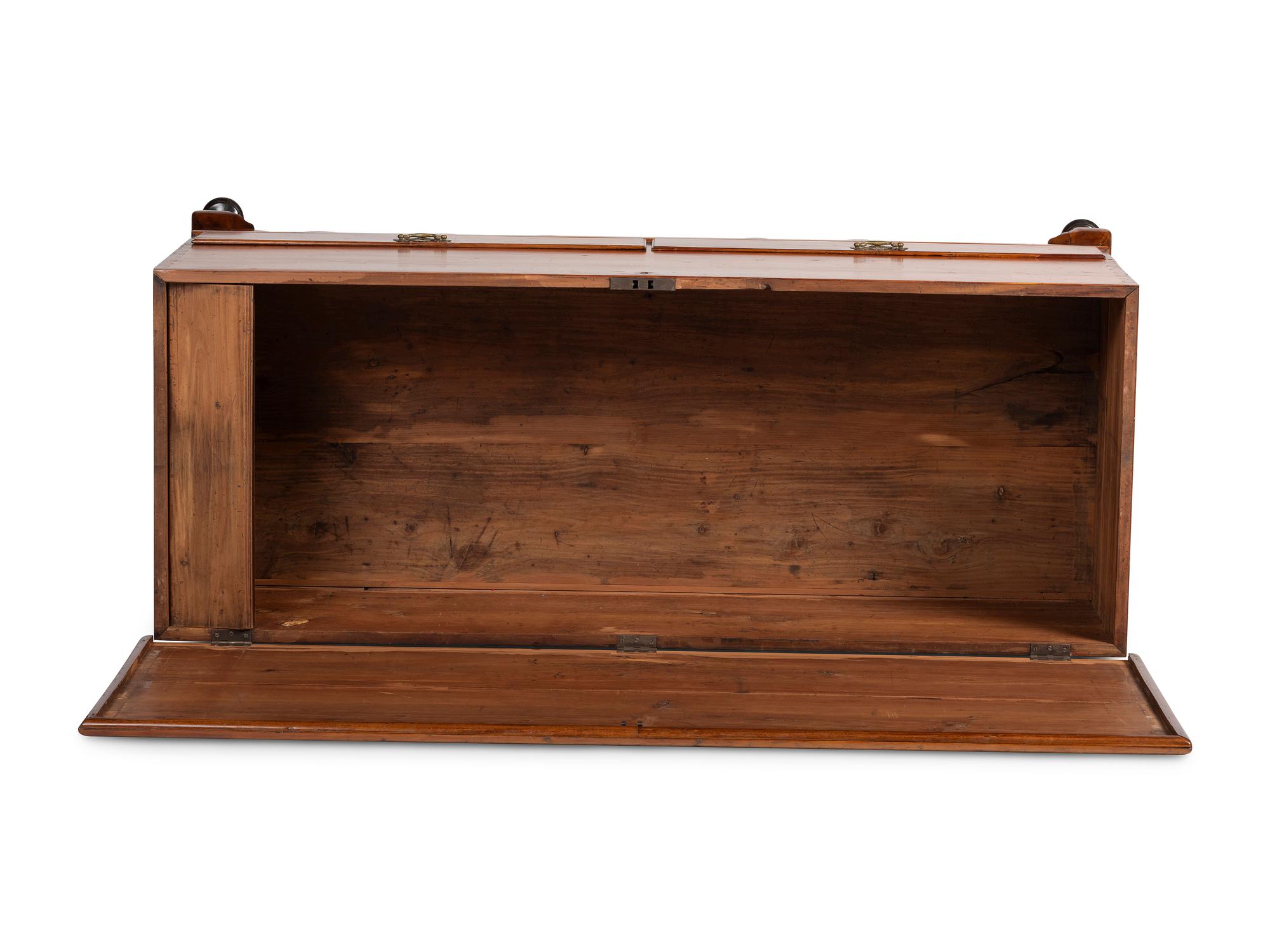 A Queen Anne Carved Bermuda Cedar Blanket Chest