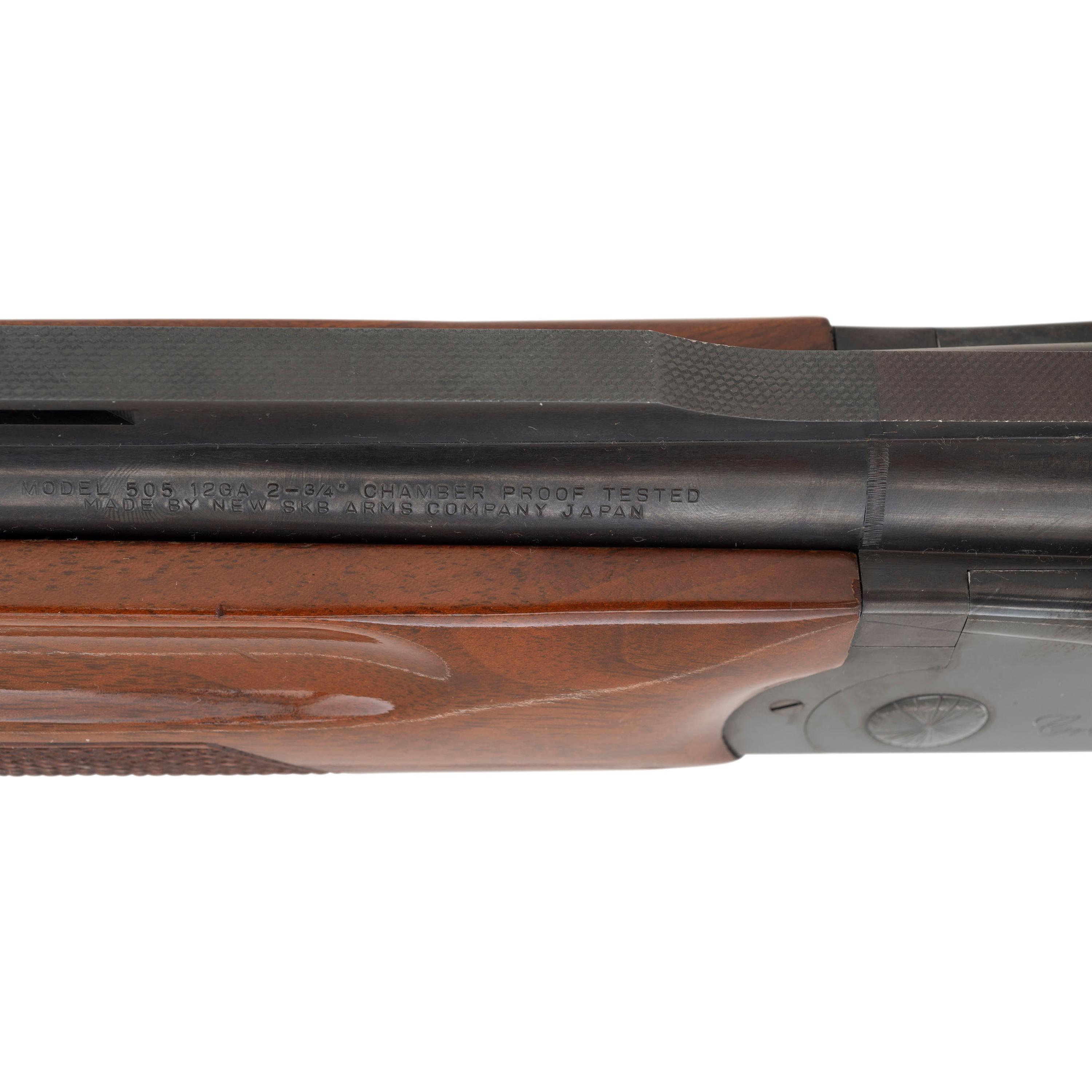 * SKB Arms Crown Match 505 Trap Shotgun with Two Barrel Sets