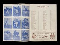 An Uncommon 1945 Cleveland Rams vs. Washington Redskins NFL World Championship On Site Program
