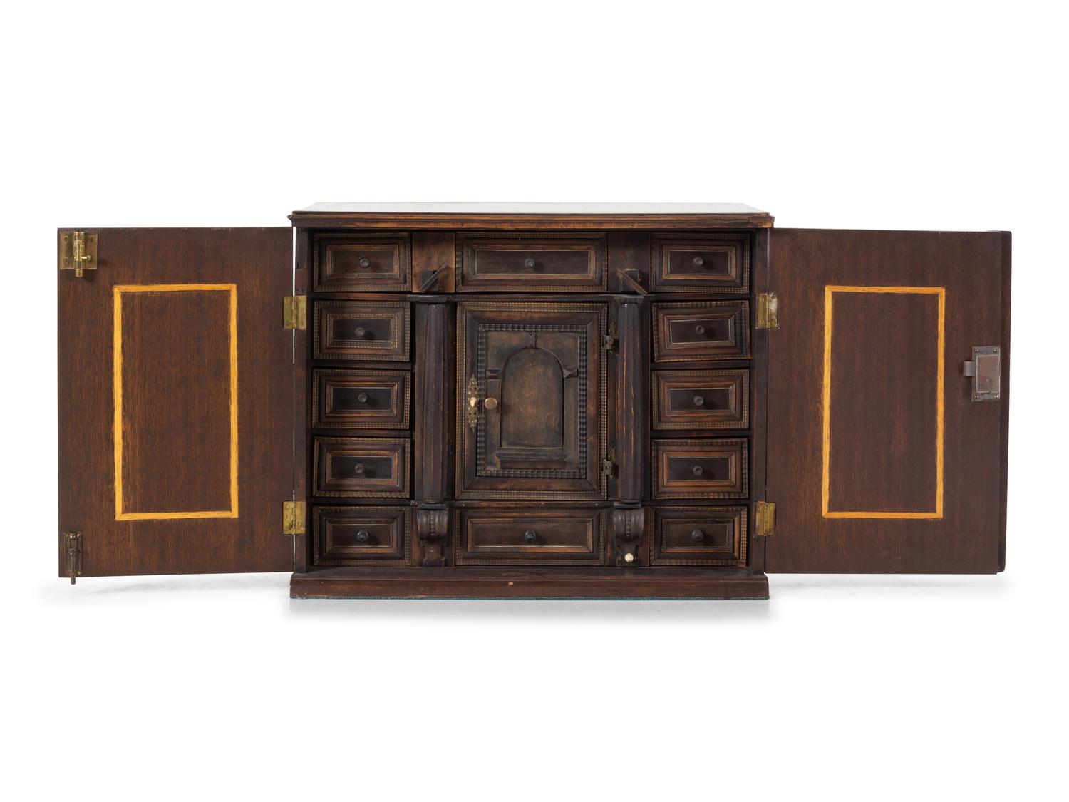 A South German Walnut Cabinet
