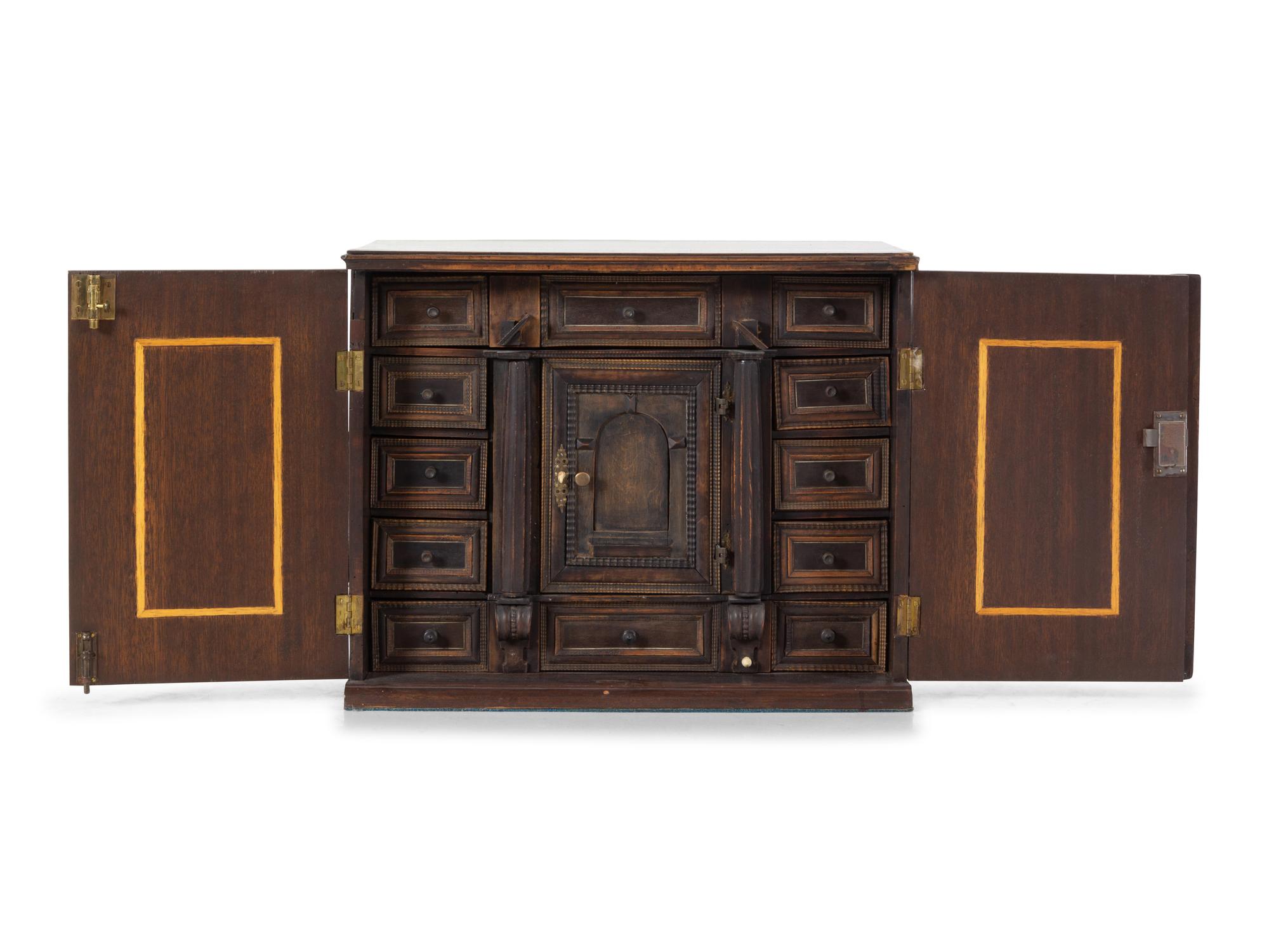 A South German Walnut Cabinet
