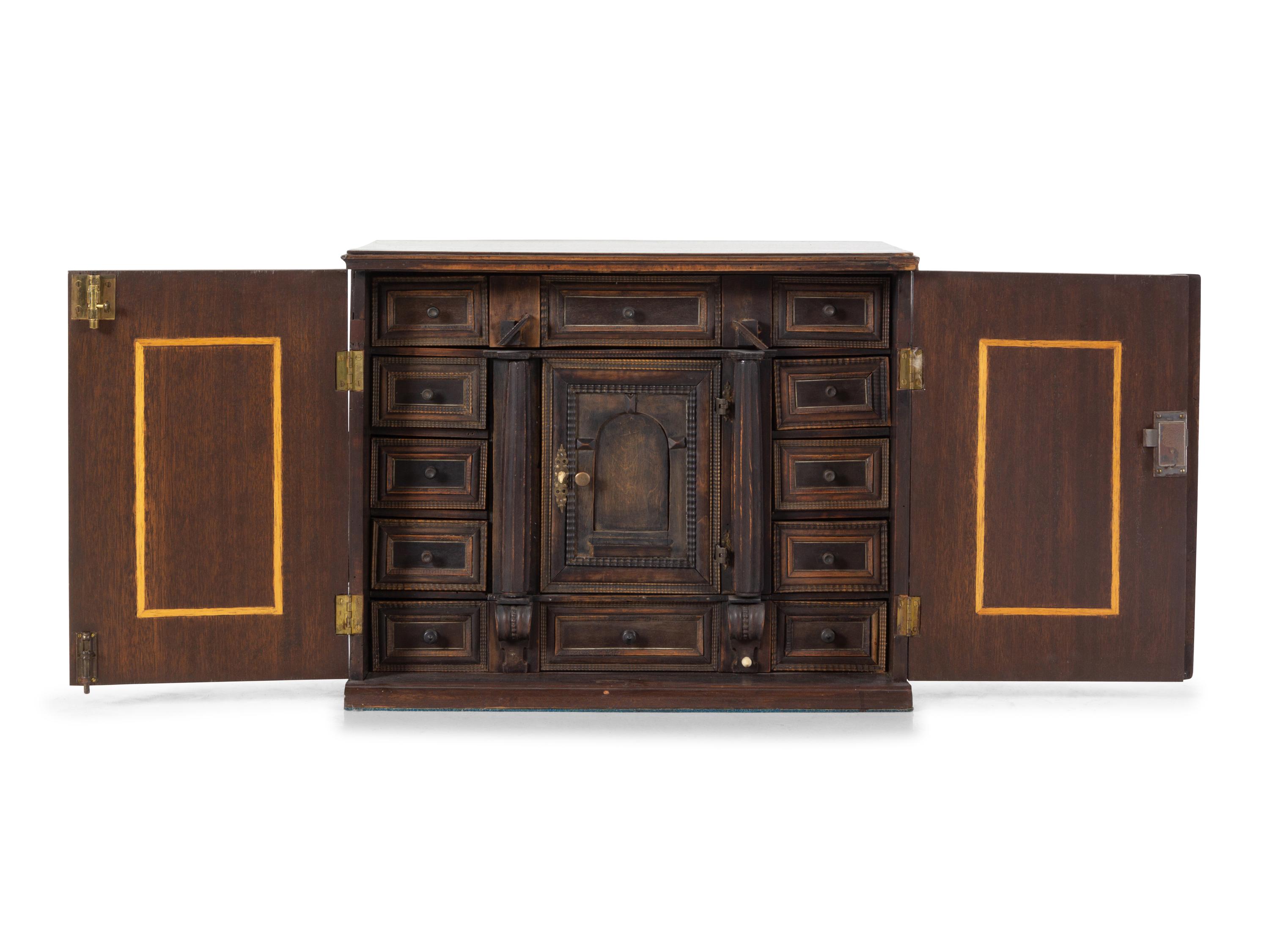 A South German Walnut Cabinet