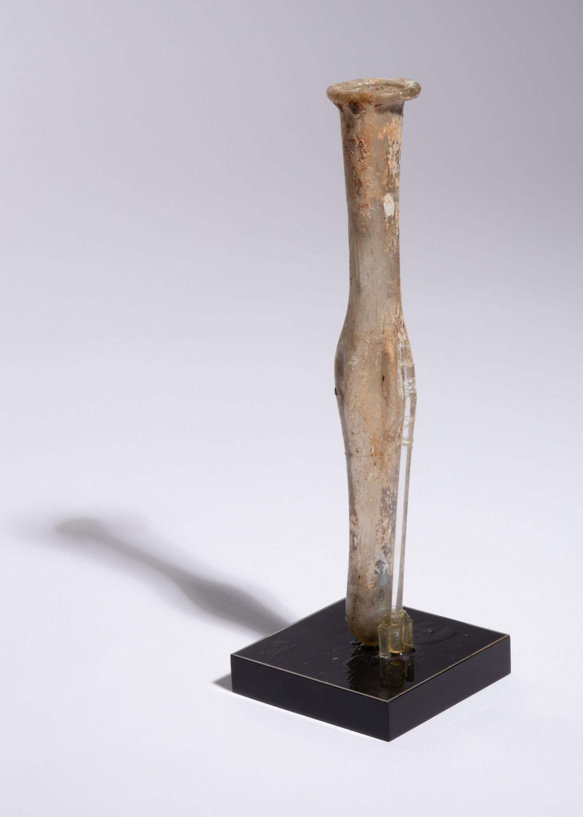 A Roman Glass Unguentarium