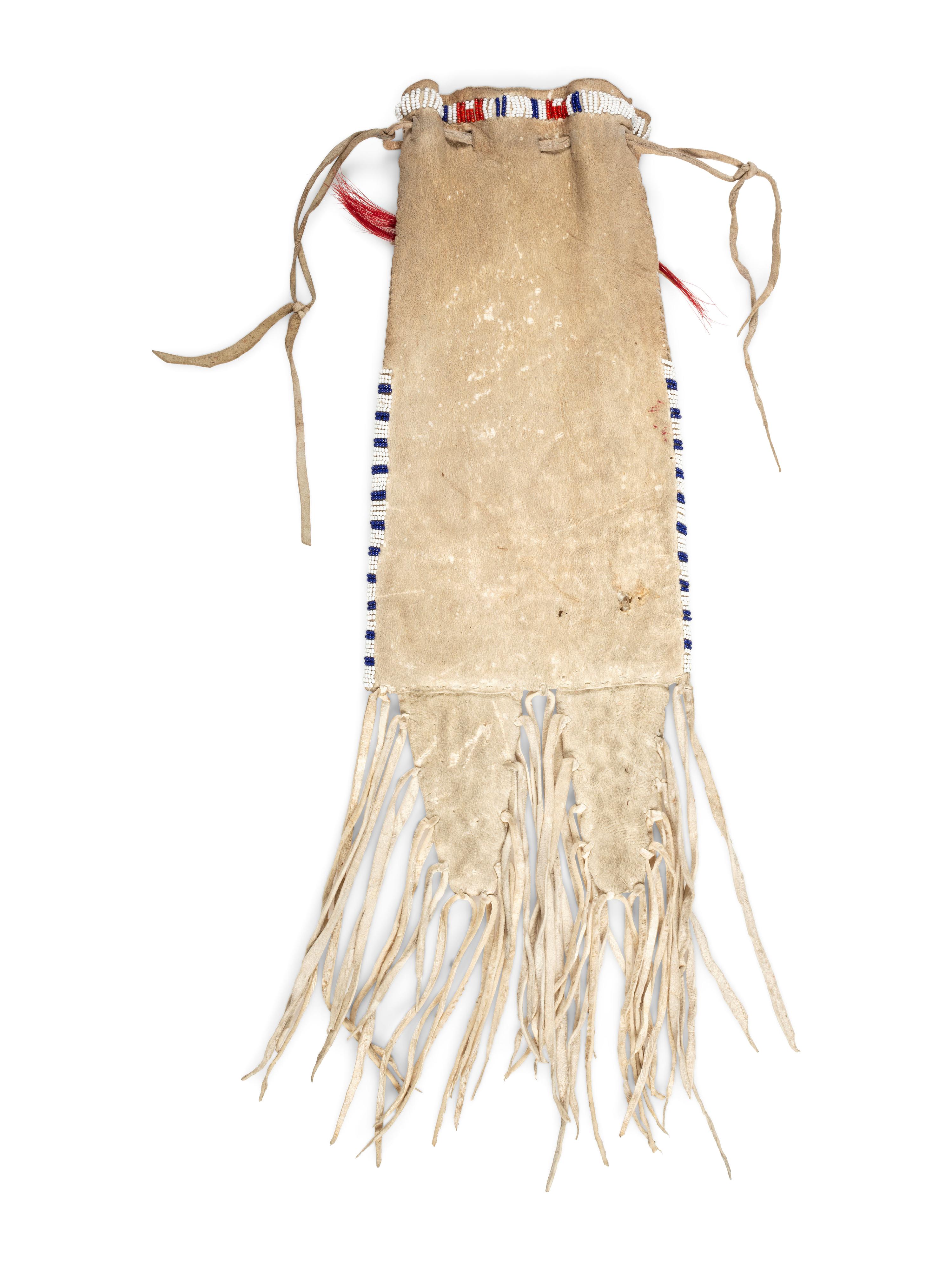 Sioux Pictorial Tobacco Bag