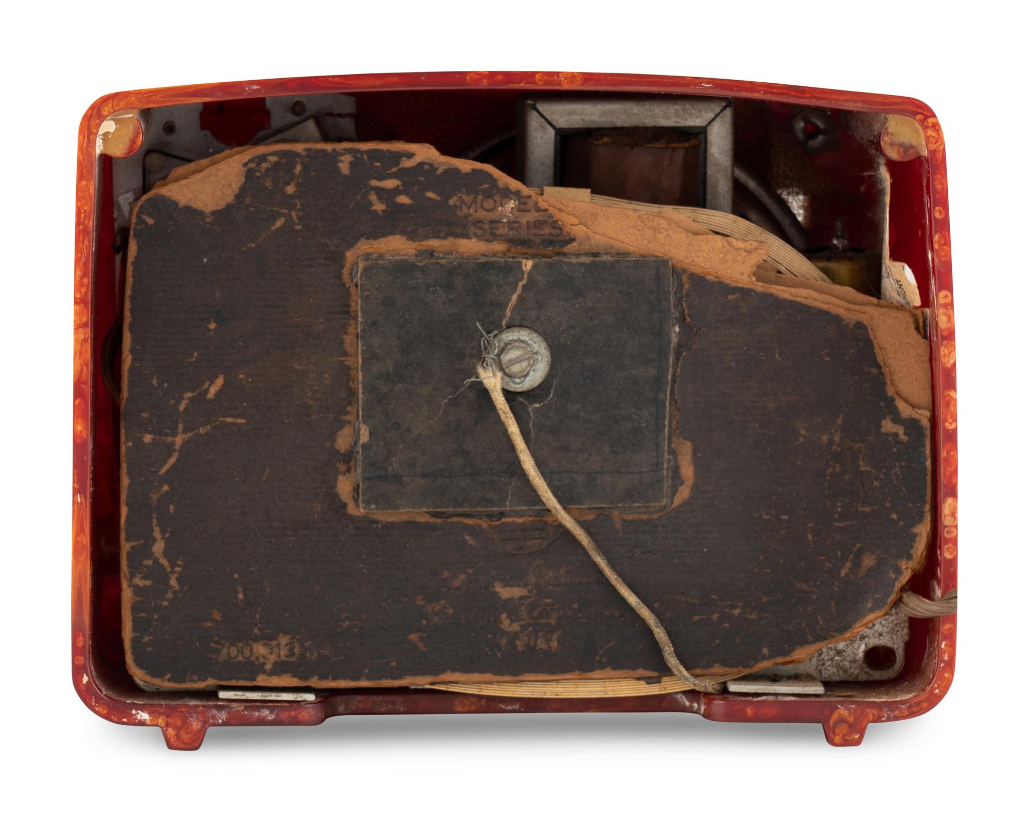 An Emerson 564 Slot Grille Radio