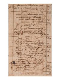 [ENSLAVEMENT] 1851 inventory of property and enslaved peoples from the AL Estate of Wm. Anderson.