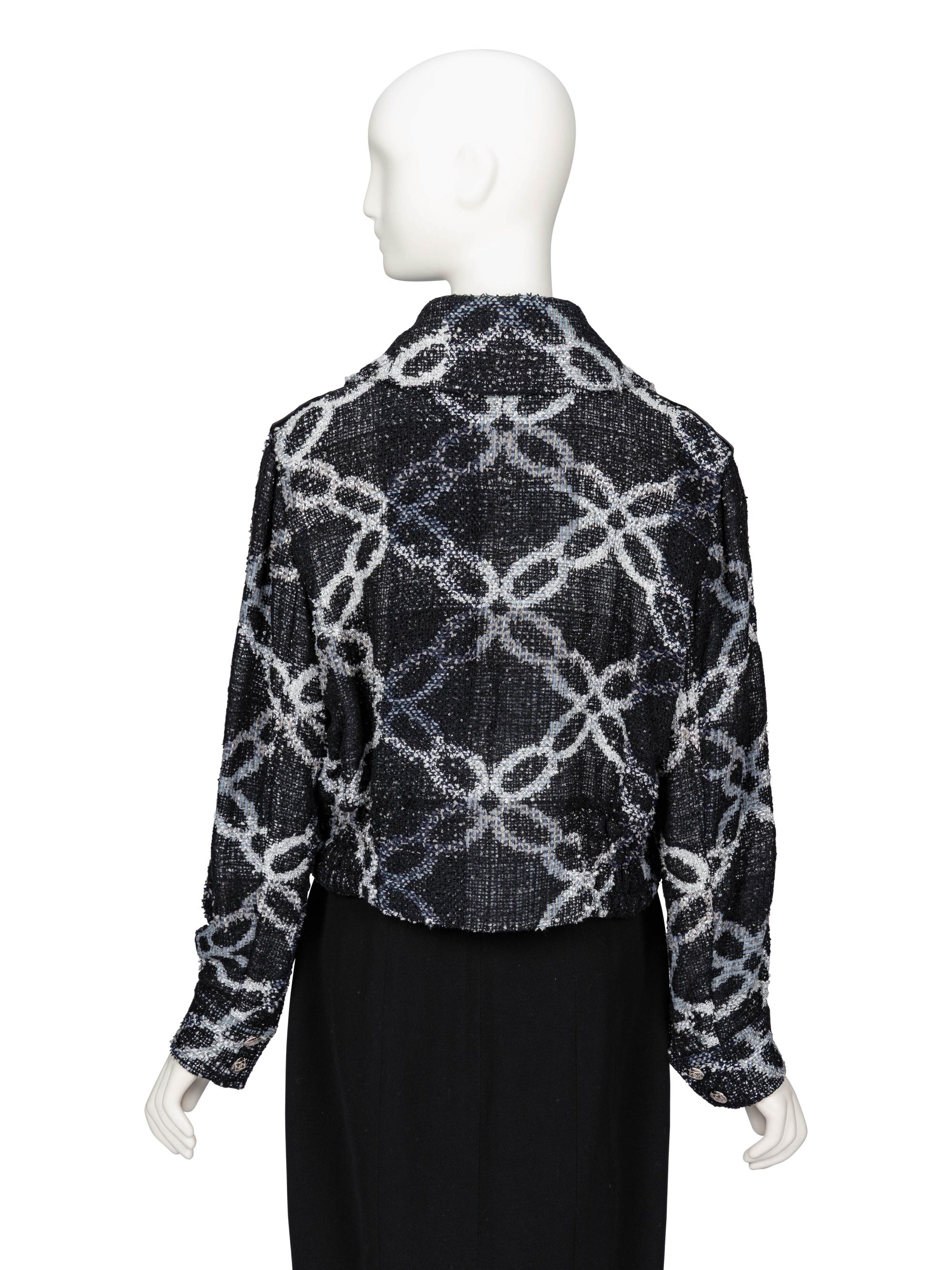 Chanel, Cropped Fantasy Tweed Jacket