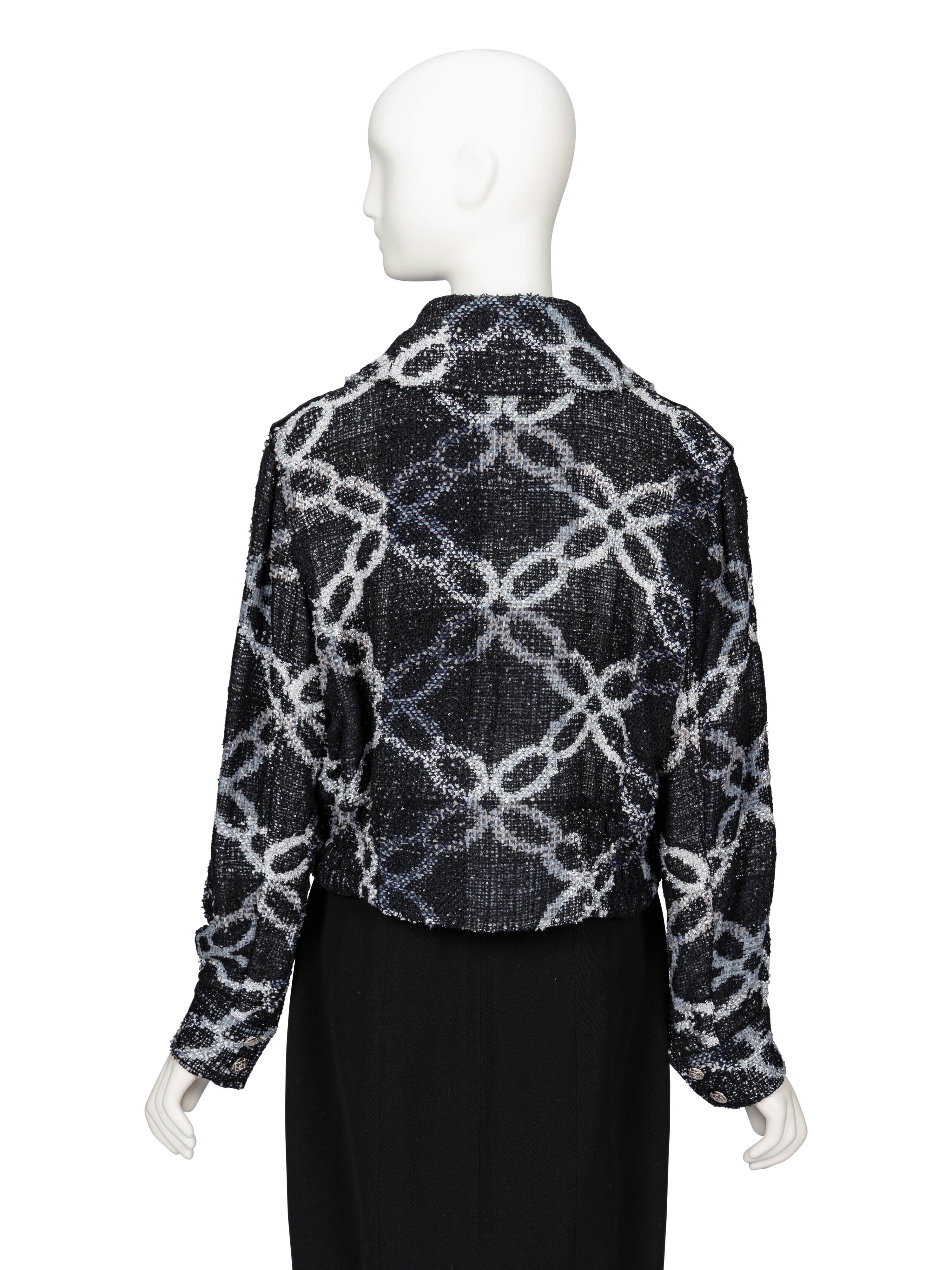 Chanel, Cropped Fantasy Tweed Jacket