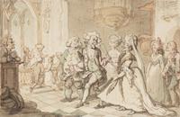 A Group of Ten Drawings: seven illustrations for The Adventures of Roderick Random , and three unpublished illustrations for The Adventures of Joseph Andrews, and His Friend Mr. Abraham Adams