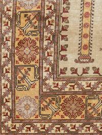 A Turkish Kayseri Silk Prayer Rug
