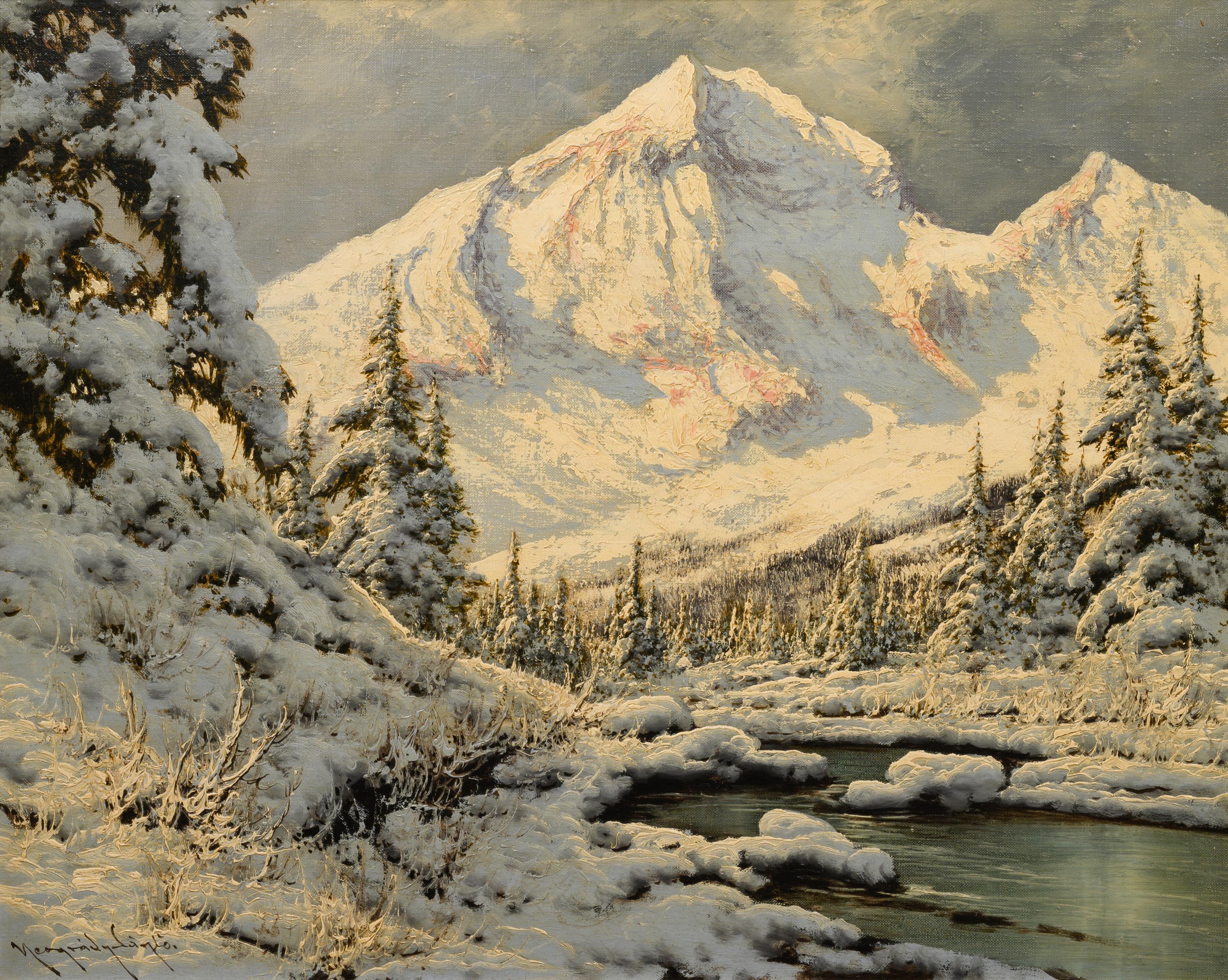 Snow Covered Mountains