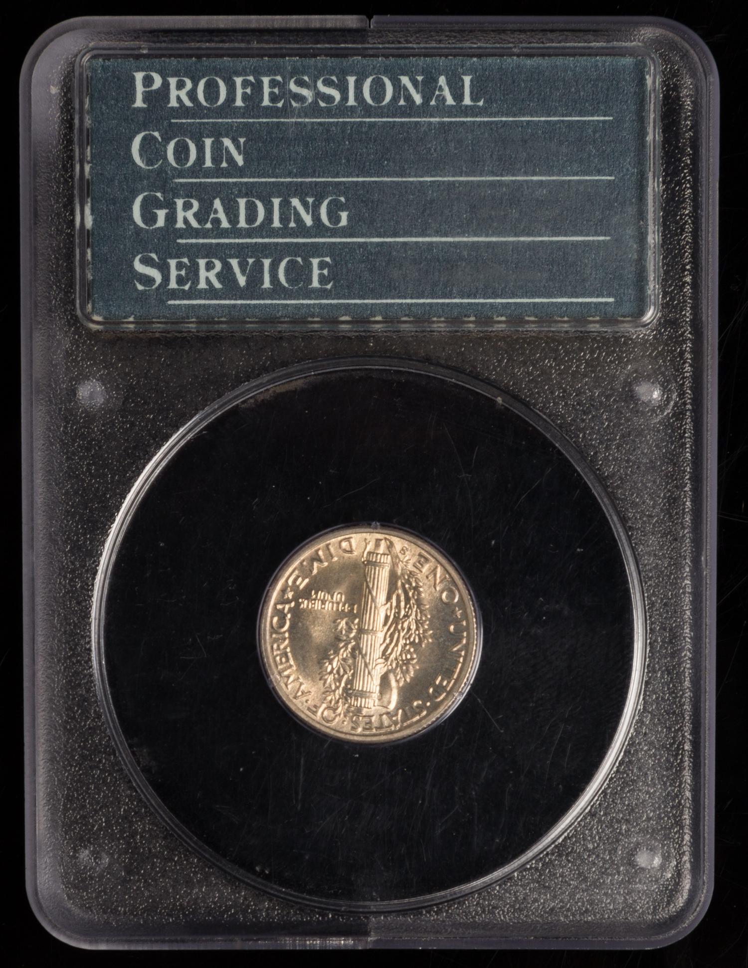 A United States 1943-S Mercury Dime