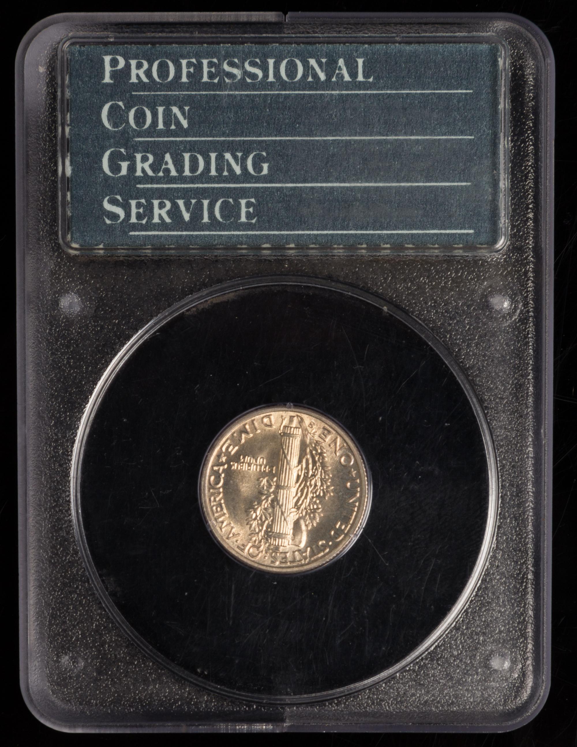 A United States 1943-S Mercury Dime