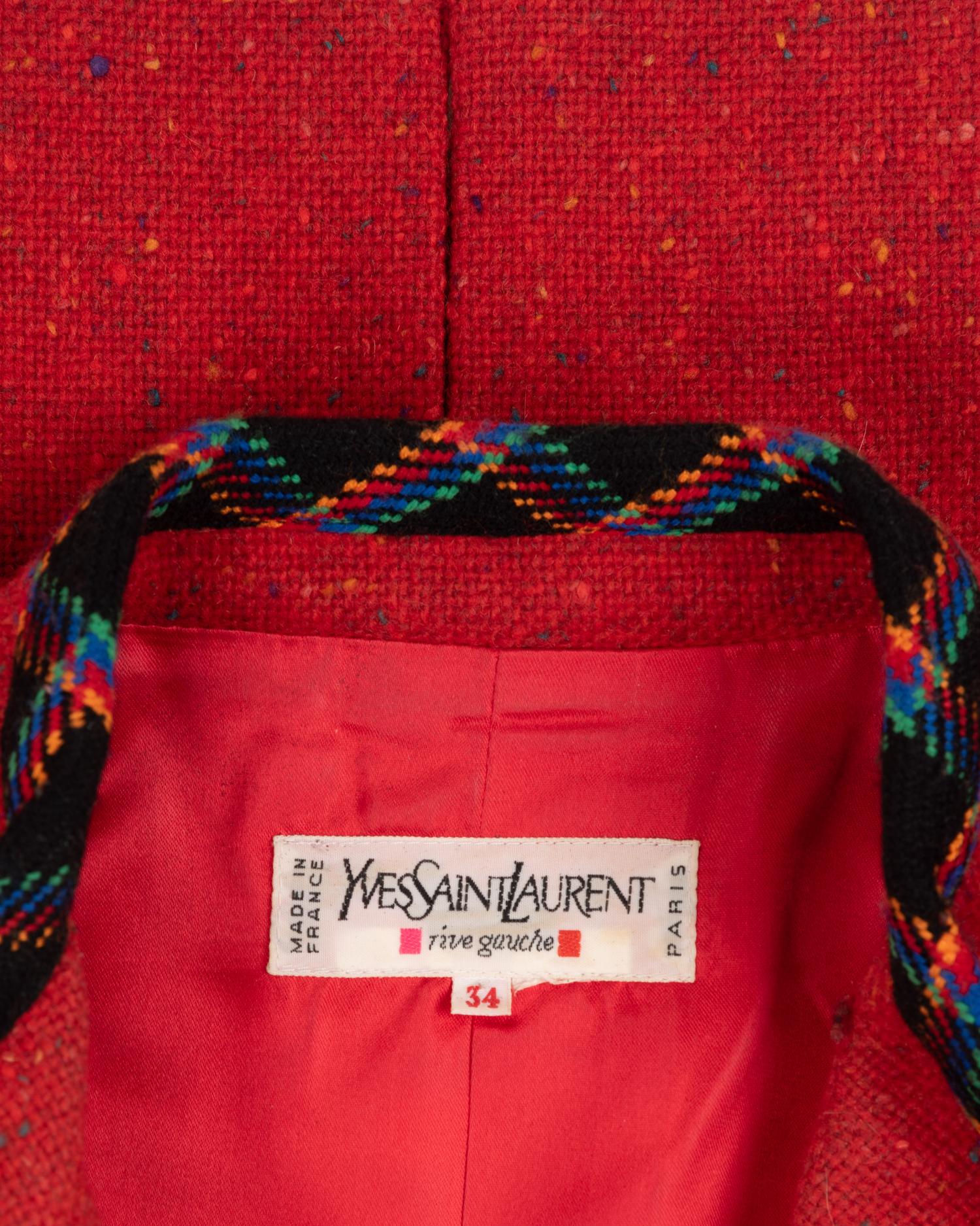 Two Designer Jackets: One Chanel and One Yves Saint Laurent, 1980s-2004