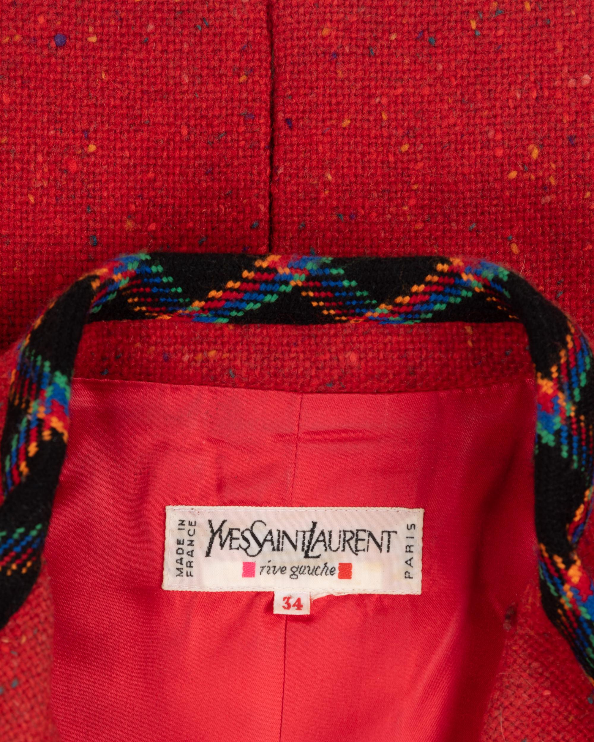 Two Designer Jackets: One Chanel and One Yves Saint Laurent, 1980s-2004