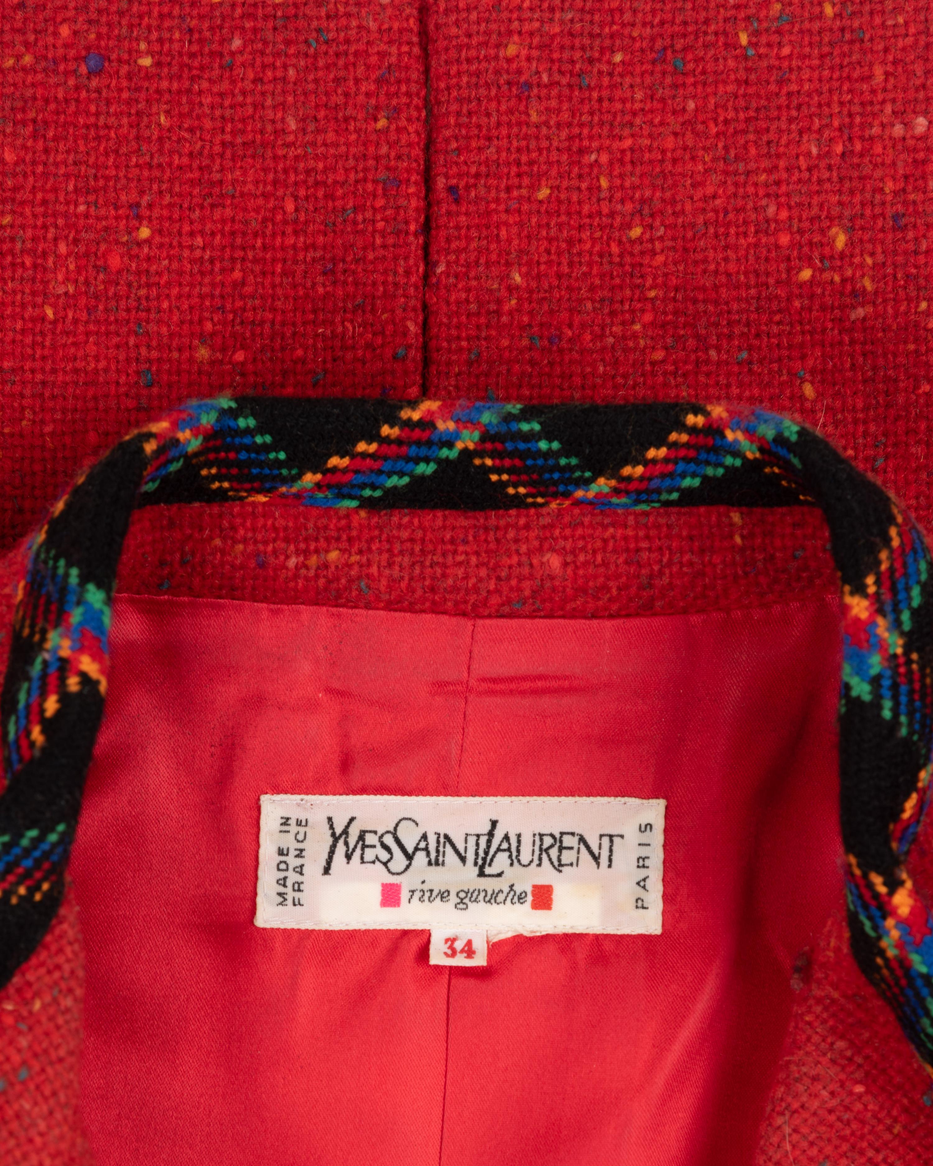 Two Designer Jackets: One Chanel and One Yves Saint Laurent, 1980s-2004