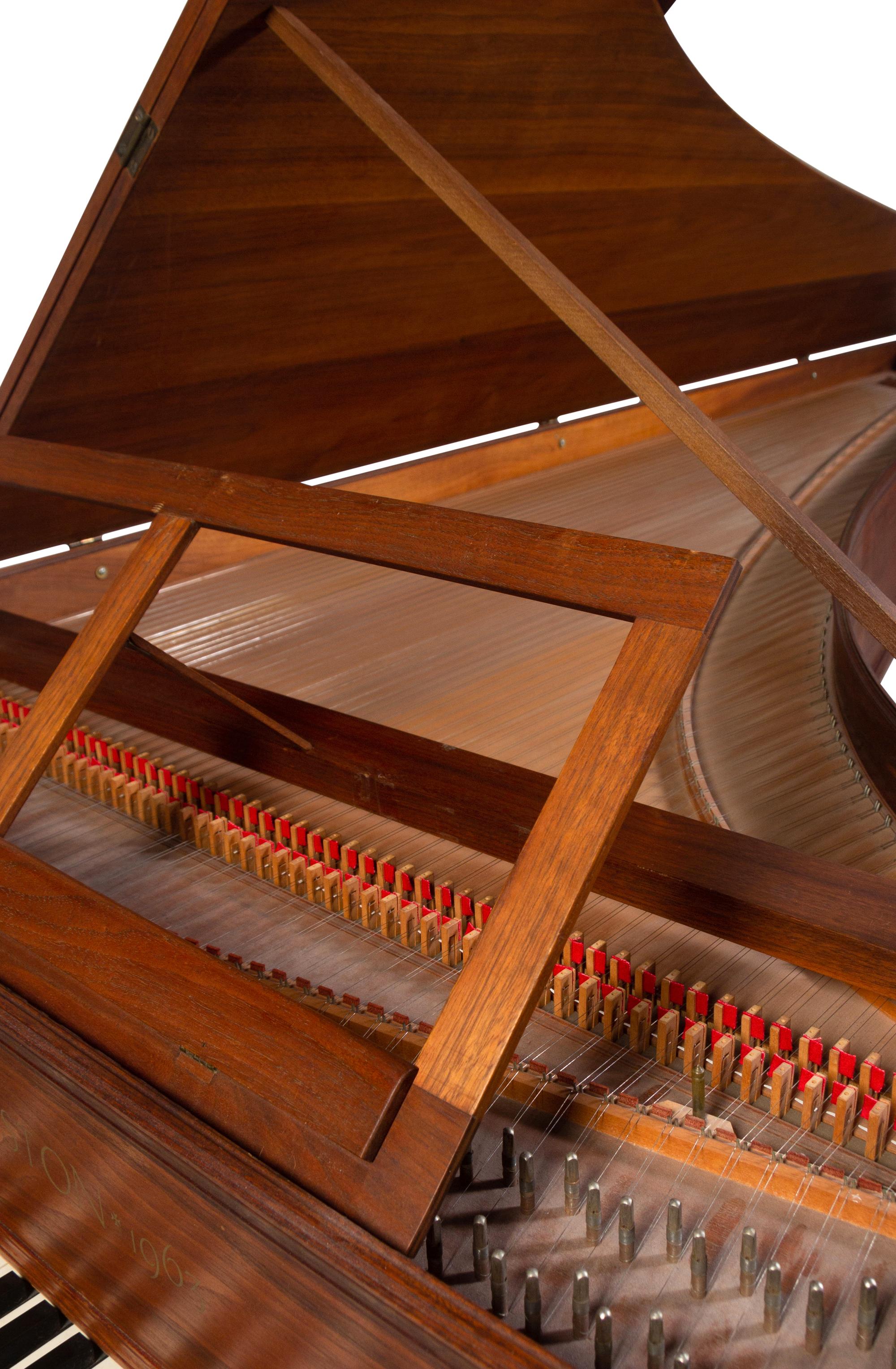 A William Dowd Walnut Harpsichord