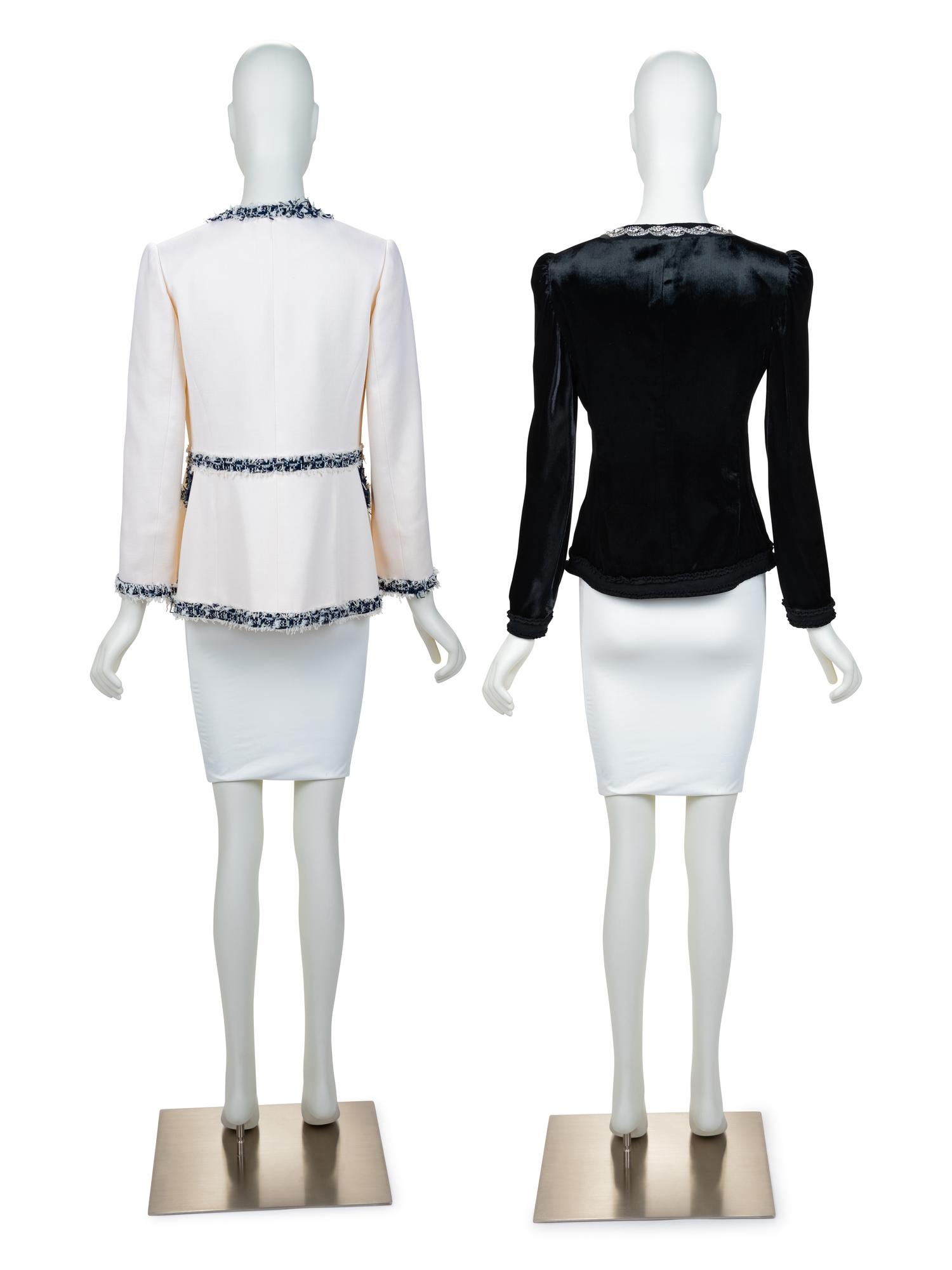 Two Embellished Jackets: One Ungaro, One Oscar de la Renta, 2000-20s