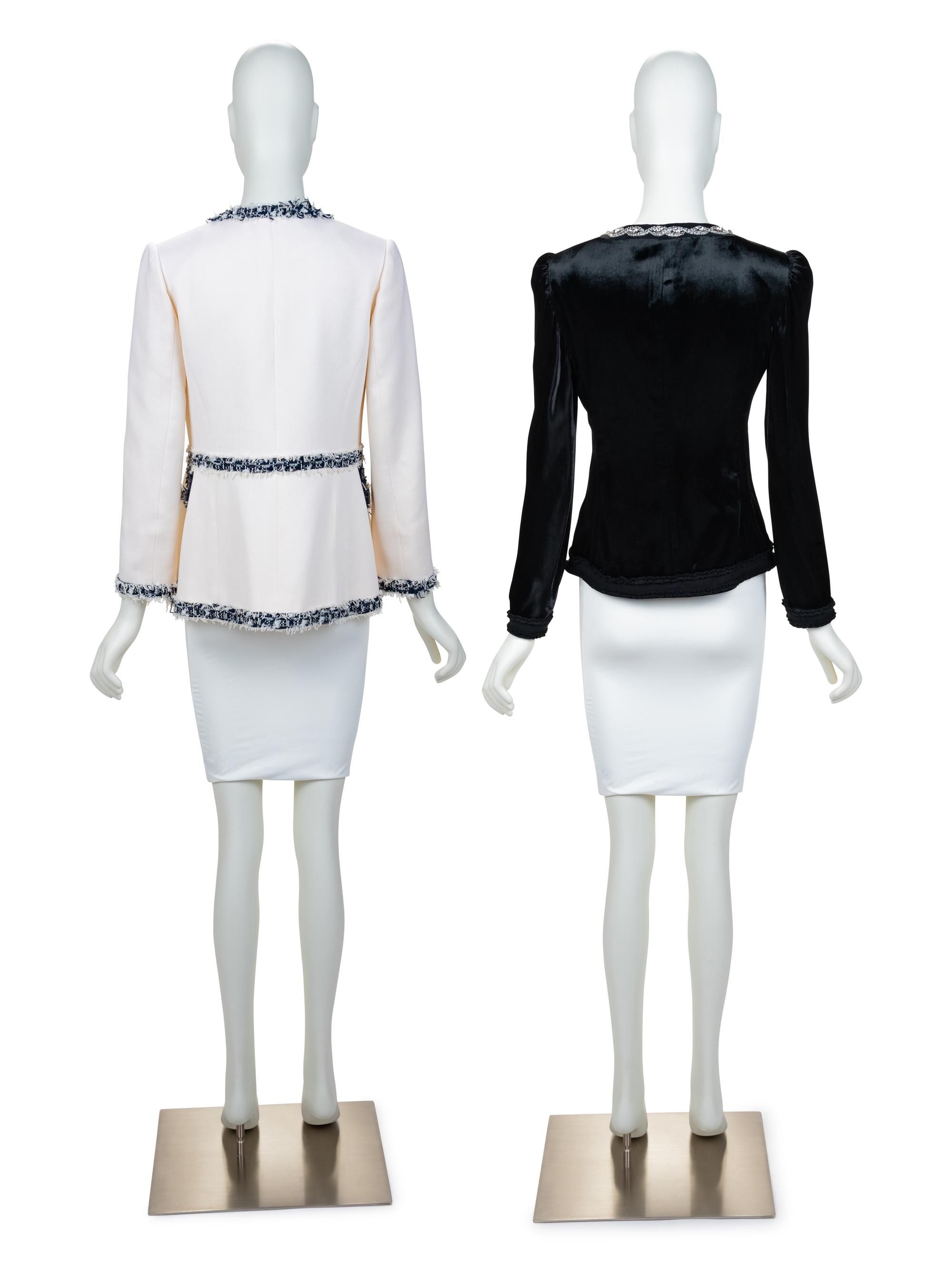 Two Embellished Jackets: One Ungaro, One Oscar de la Renta, 2000-20s