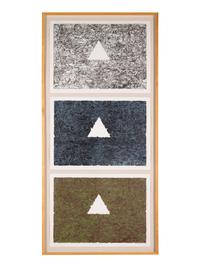 Field Stone, Feels Tone, Feel Stoned (complete group of three prints)