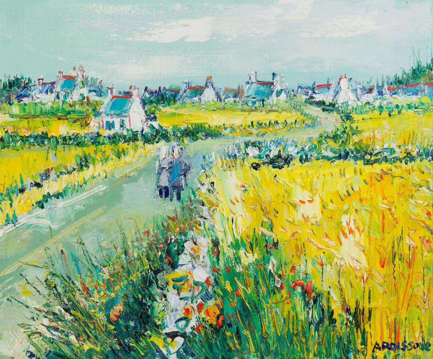 Yolande Ardissone, (French, b. 1927), Les deux paysannes