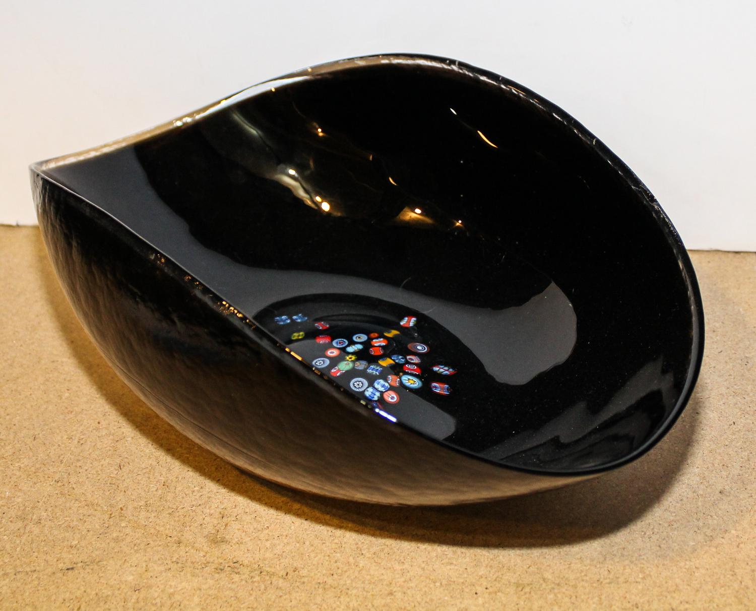A Murano Glass Dish Length 16 inches. — 20TH CENTURY