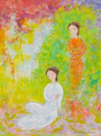 Vu Cao Dàm, (Vietnamese, 1908-2000), Jeunes Filles