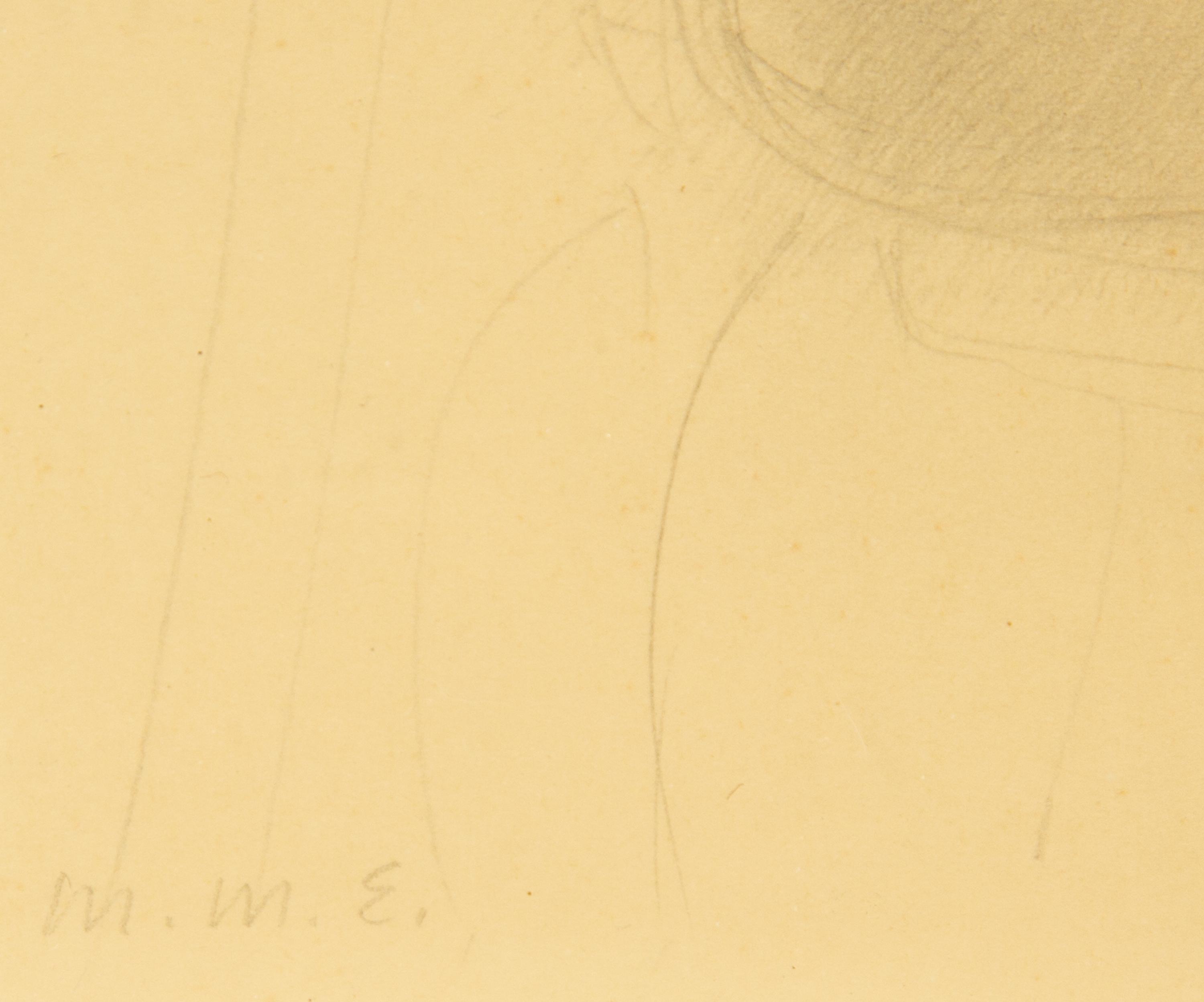 Seated Male Nude