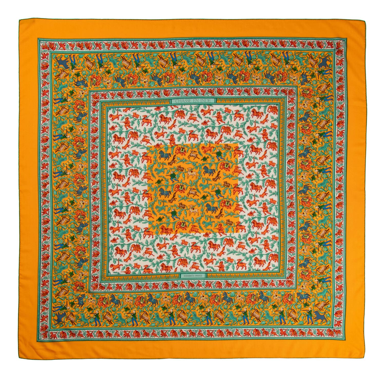 Hermès Cashmere/Silk Scarf