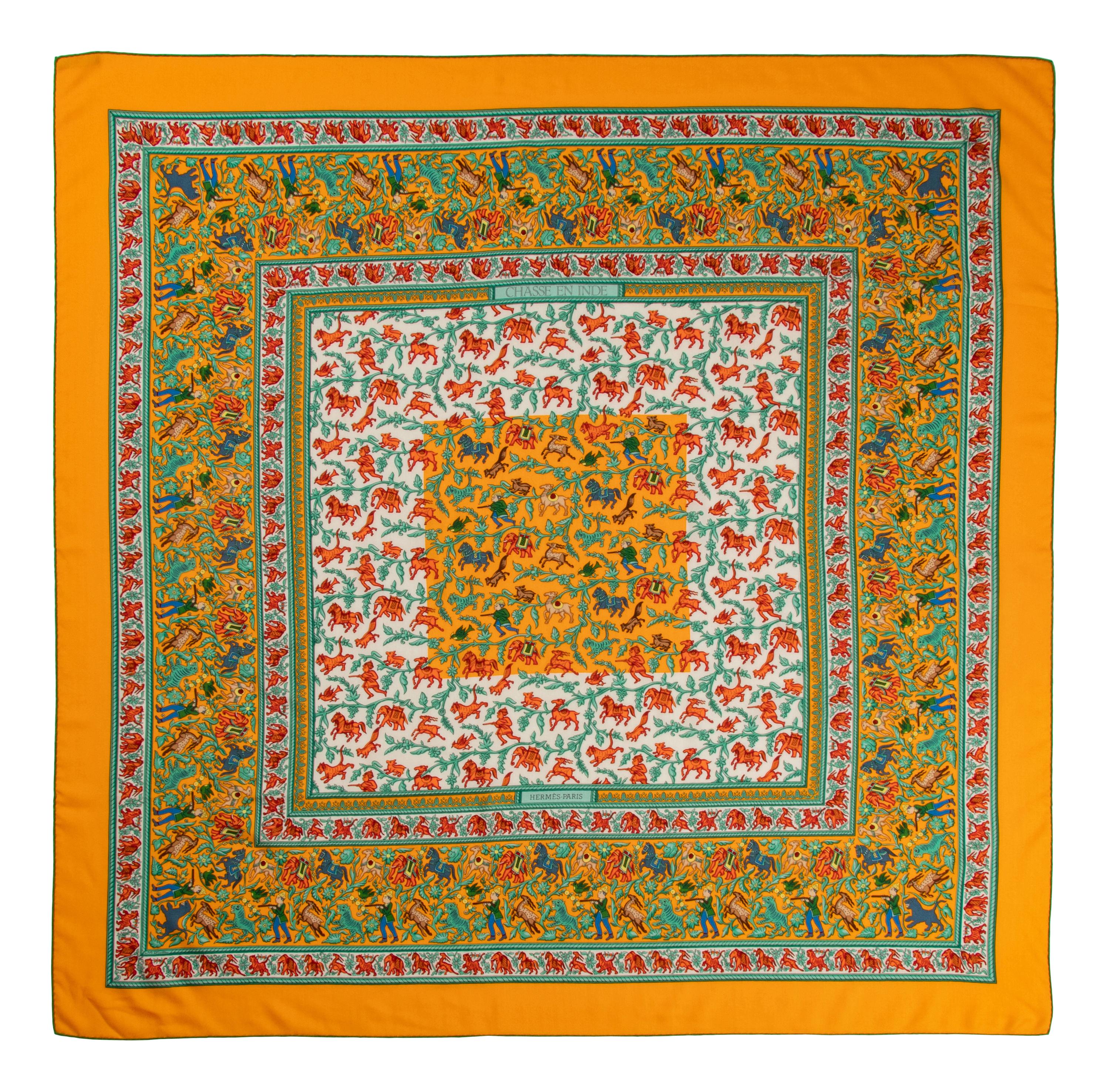 Hermès Cashmere/Silk Scarf