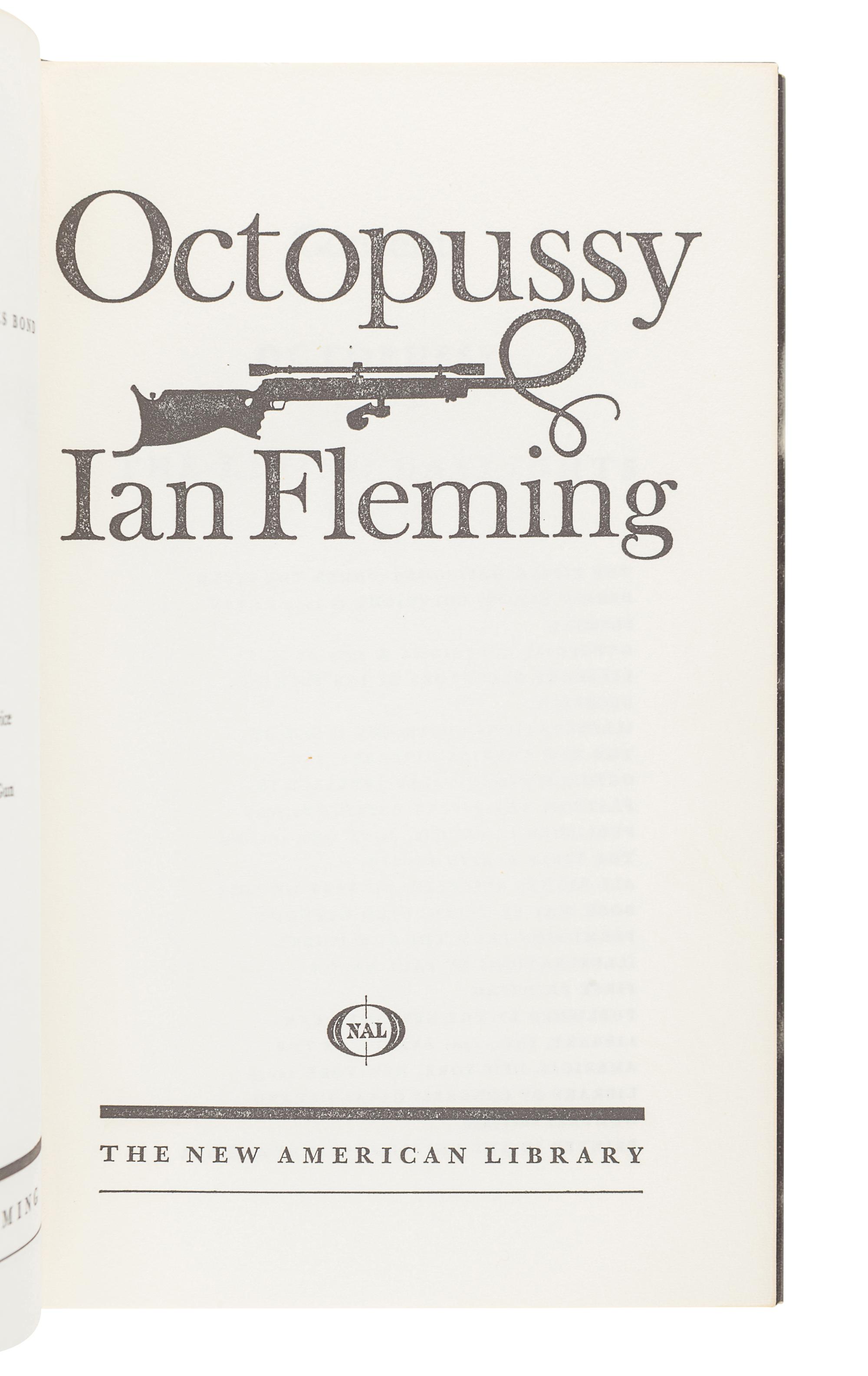[FLEMING, Ian] -- [US EDITIONS AND PIRACIES]. A group of 5 works, comprising: