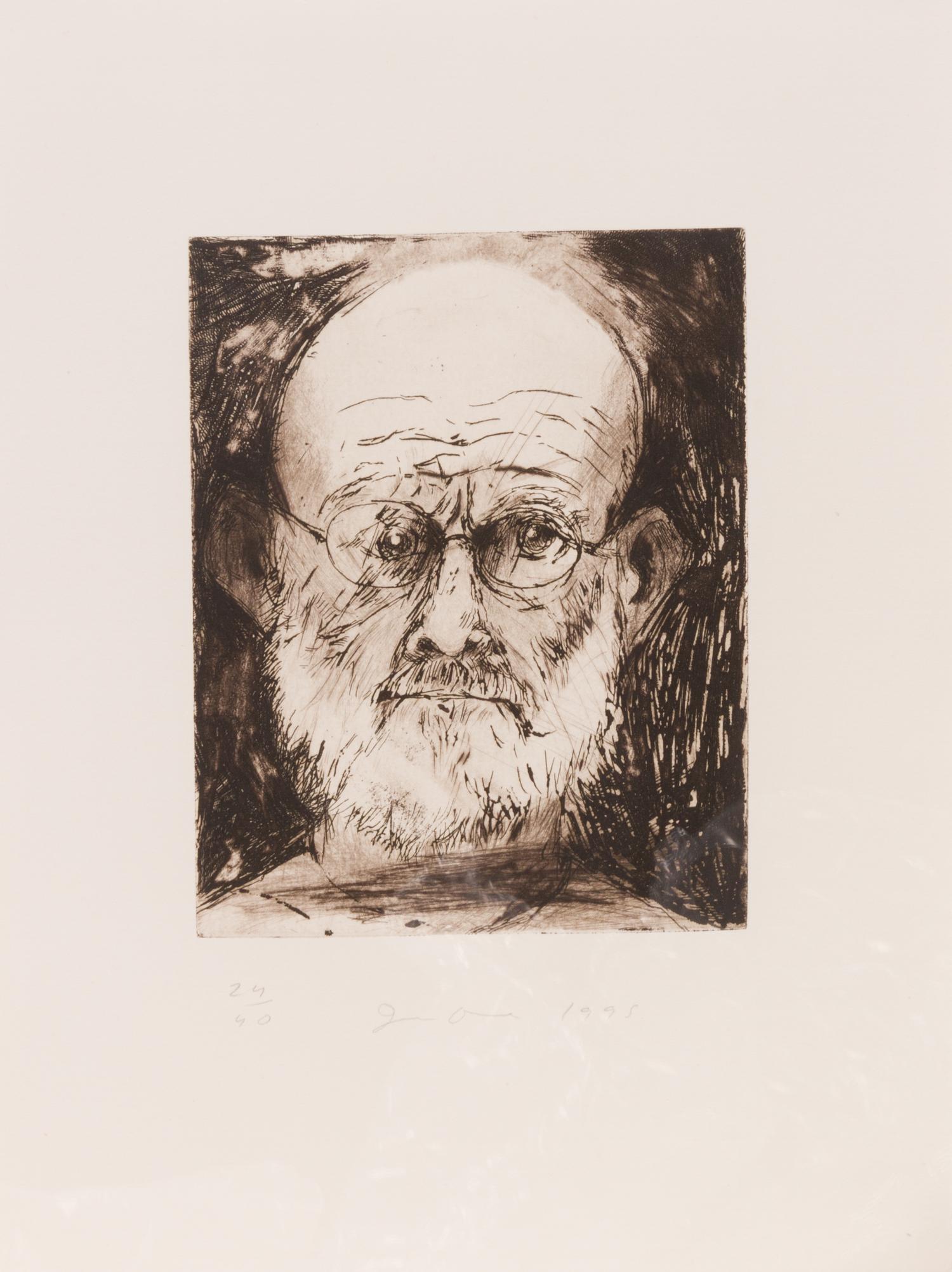 Jim Dine, (American, b. 1935), Nine Studies for Winter Dream, 1995 (a portfolio of 9 framed prints)