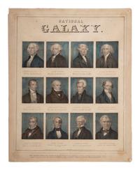 [PRESIDENTS]. GREENLEAF, J., publisher. National Galaxy.