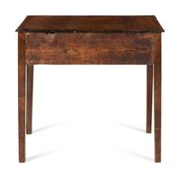 A George II Burl Walnut Side Table