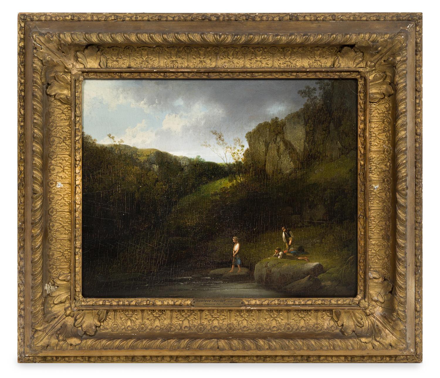 Artist Unknown, (French, Early 19th Century), Landscape with Figures