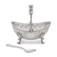 An American Silver Sugar Basket