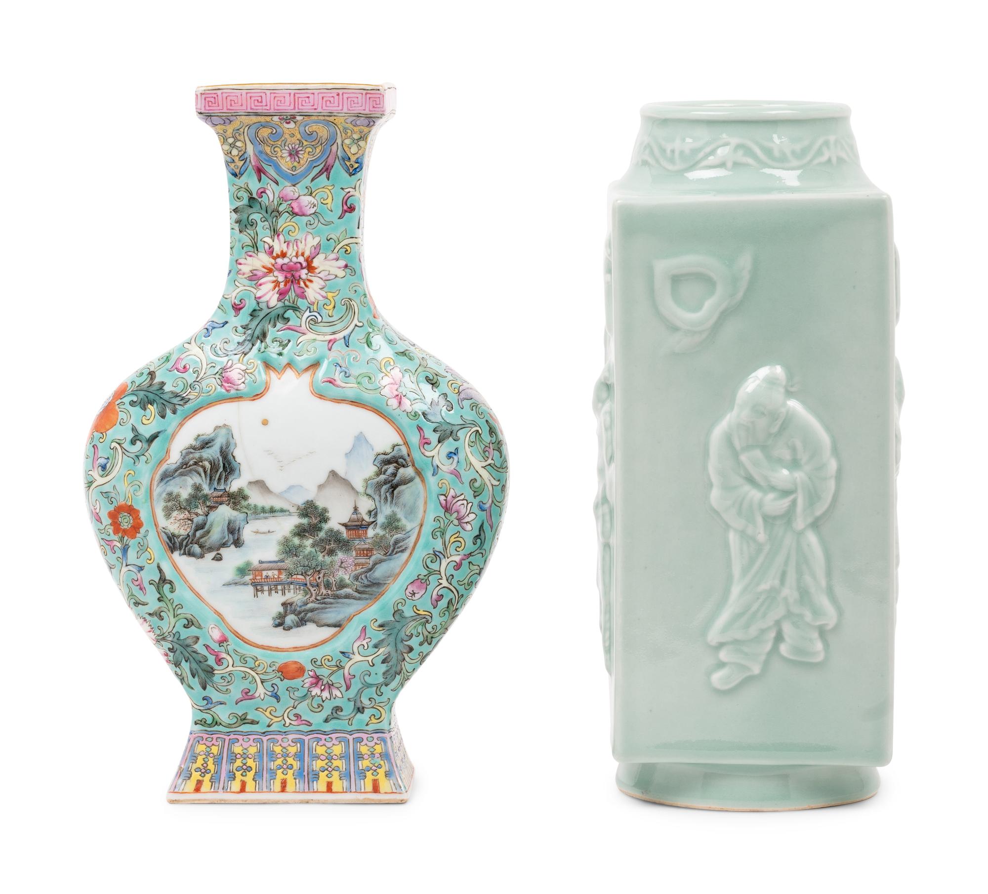 Two Chinese Porcelain Vases
