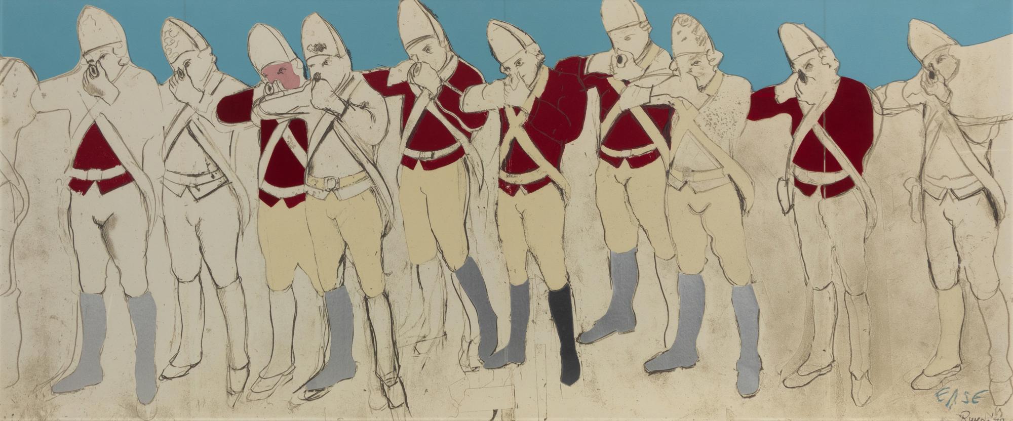 Redcoats (fold out) (from the Boston Massacre series)