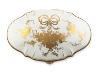 A Sèvres Gilt-Decorated White Porcelain Box