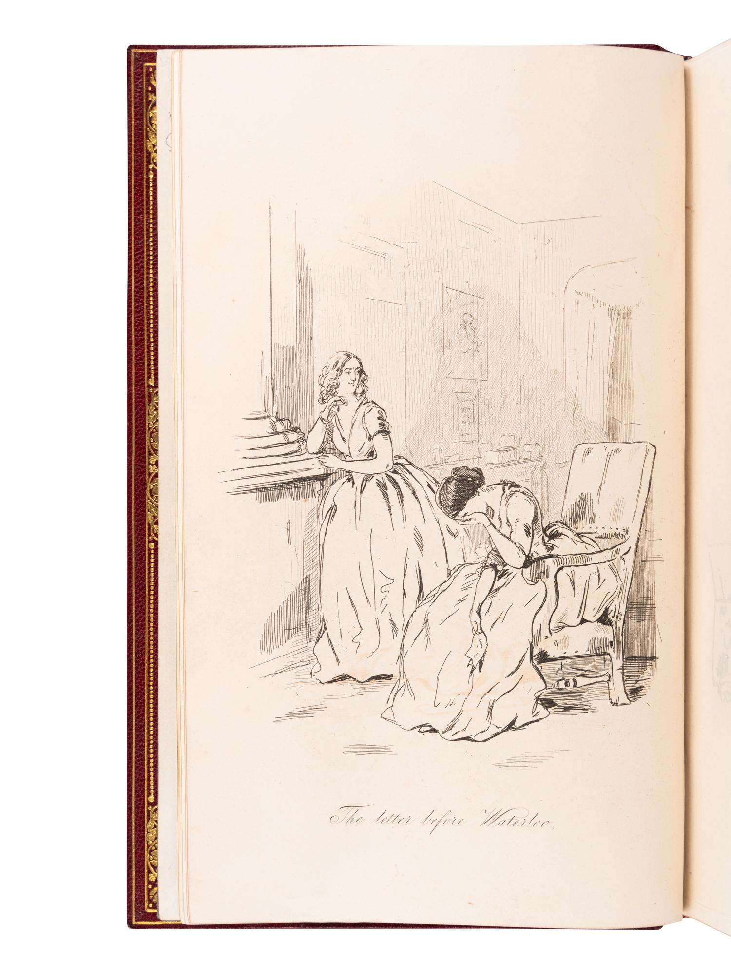 [BINDING -- SANGORSKI & SUTCLIFFE]. THACKERAY, William Makepeace (1811-1863). Vanity Fair . London: Bradbury and Evans, 1848.