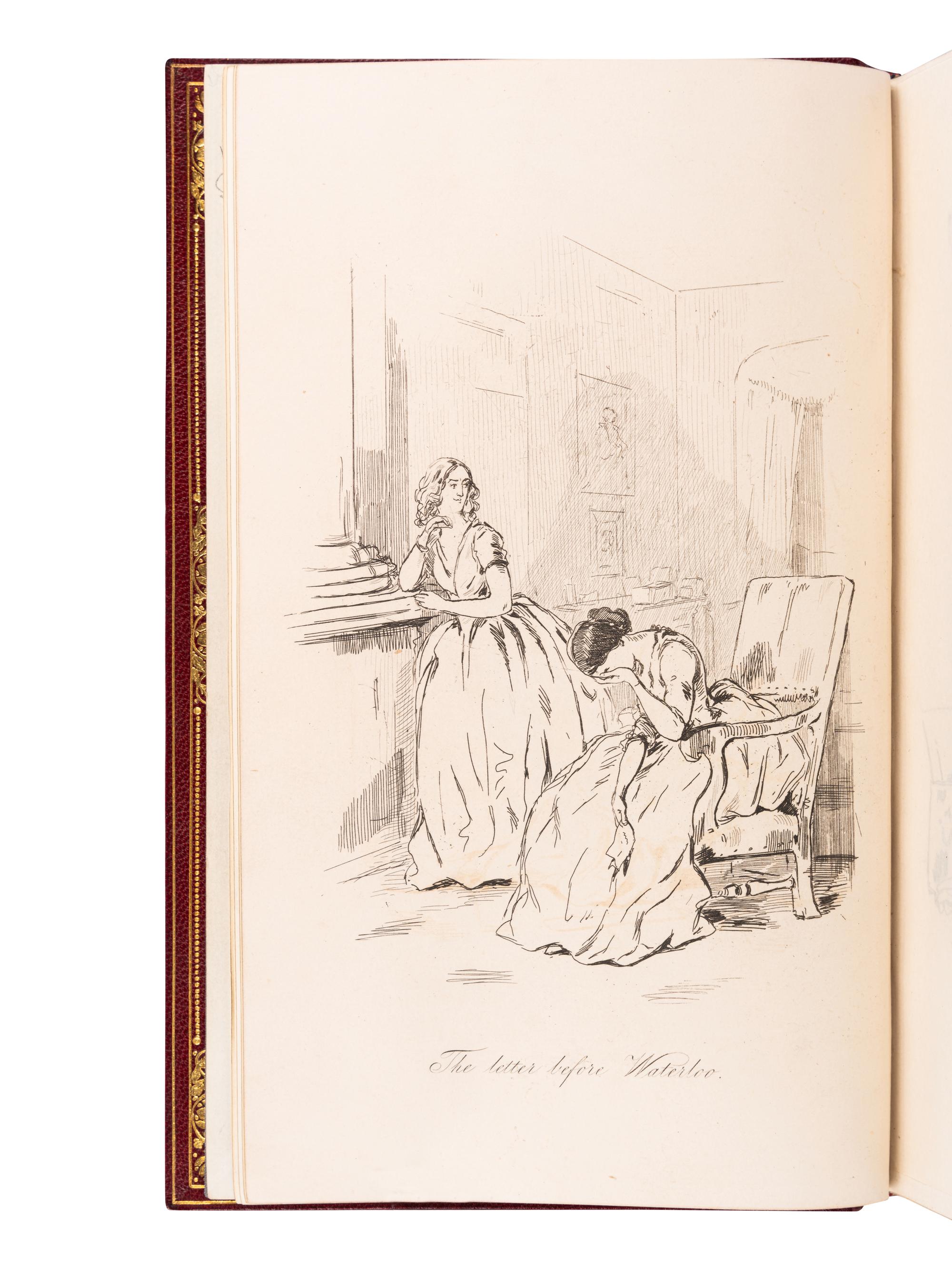 [BINDING -- SANGORSKI & SUTCLIFFE]. THACKERAY, William Makepeace (1811-1863). Vanity Fair . London: Bradbury and Evans, 1848.